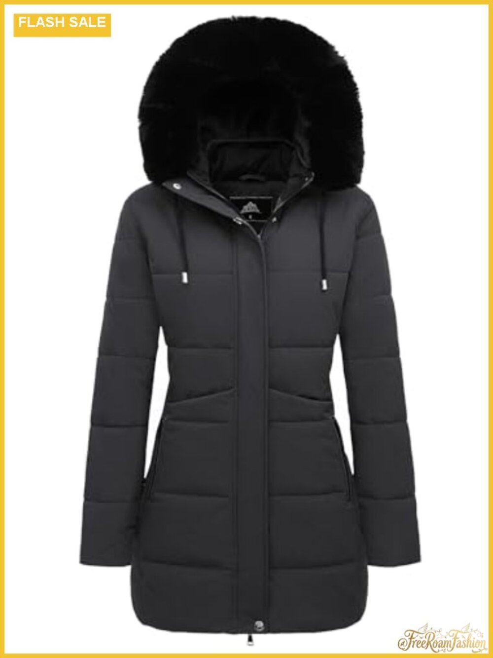 Women's Warm Winter Puffer Coat Waterproof Long Down Jacket